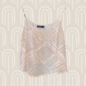 Cotton On patterned pale pink top